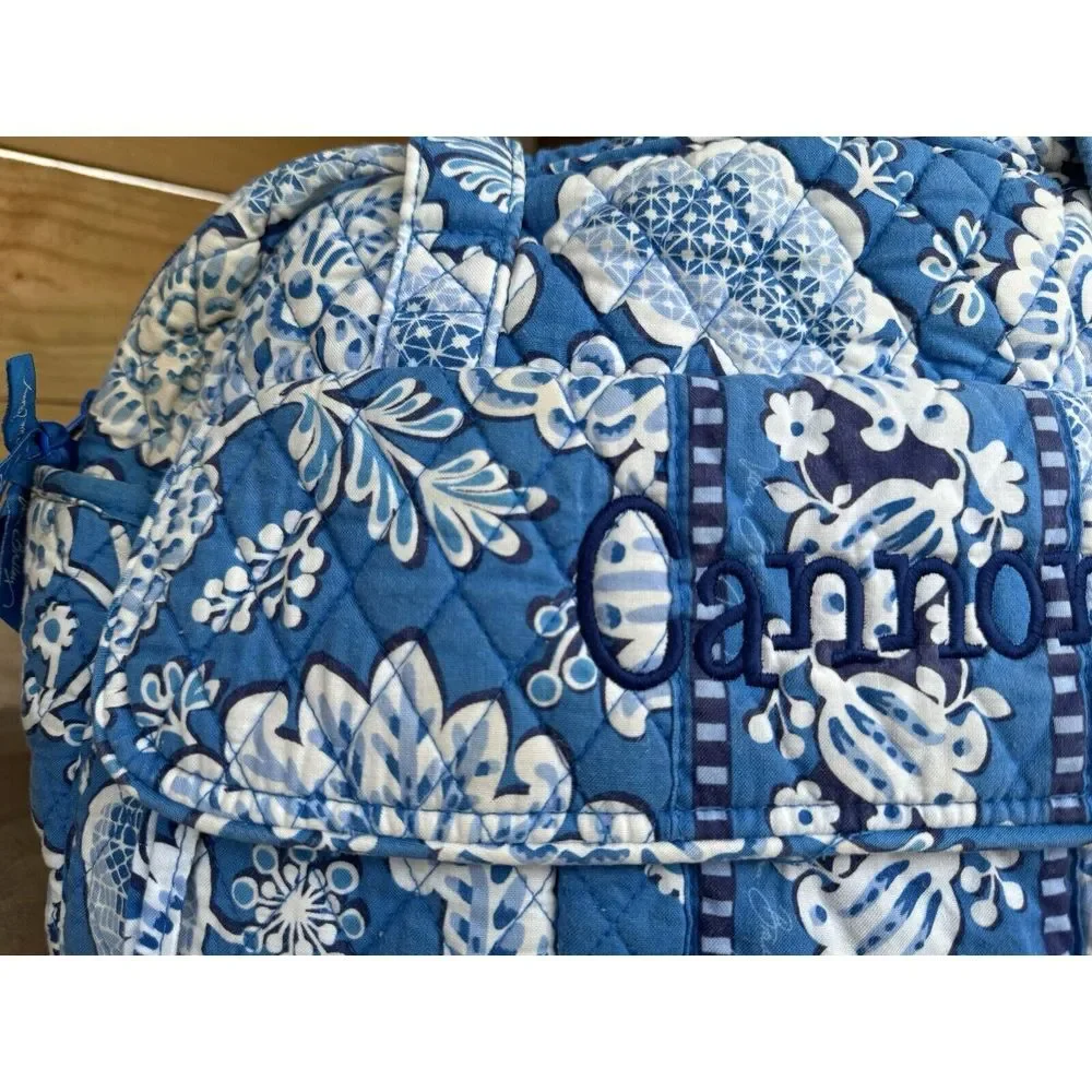 Vera Bradley Baby Bag - Retired Blue Lagoon Print With‎ 
